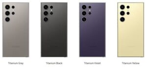 Galaxy S24 Ultra Specifications