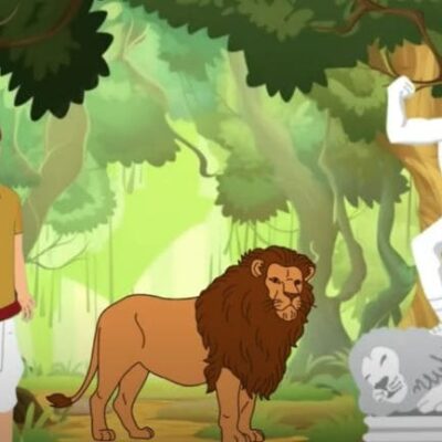 The Lion and the Statue