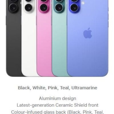 iPhone 16 Plus Specifications