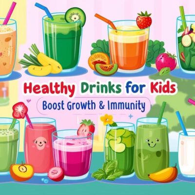 Best Health Drinks for Kids to Boost Growth & Immunity