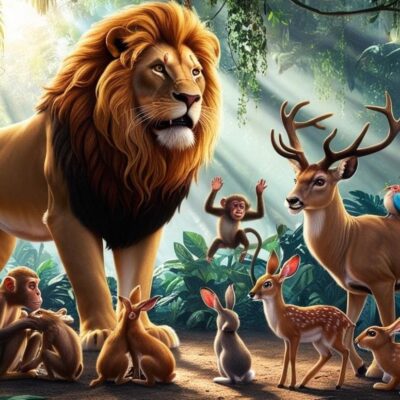 THE PROUD LION