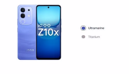 IQOO Z10x Specifications